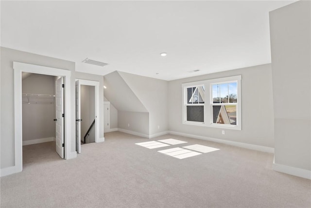 1002 Princeton Rd, Williamston, SC 29697 - bonus room with light carpet, baseboards, and recessed lighting
