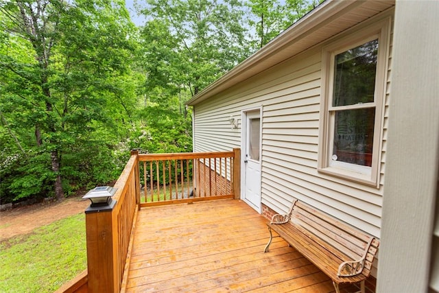 310 Fernwood Dr, Salem, SC 29676 - view of wooden terrace
