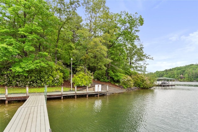 310 Fernwood Dr, Salem, SC 29676 - dock area featuring a water view