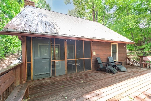 238 Jenkins Mill Dr, Westminster, SC 29693 - view of deck