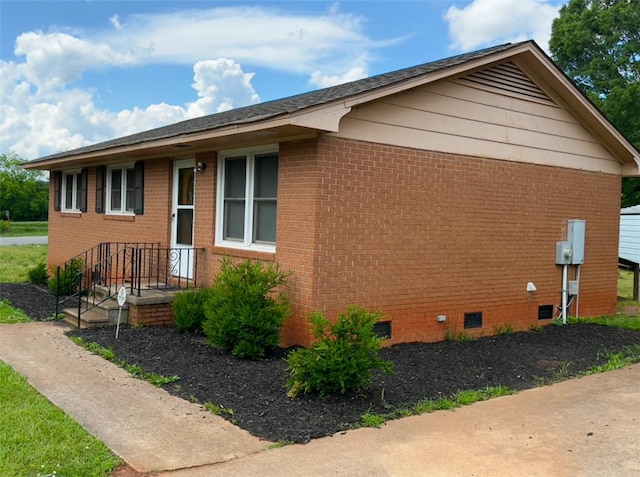 105 Sugar Pine Rd, Anderson, SC 29626 - view of side of property with crawl space and brick siding