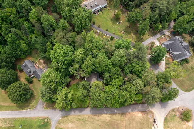 aerial view of property and surrounding area