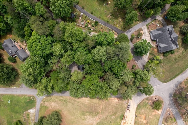 aerial view of property's location