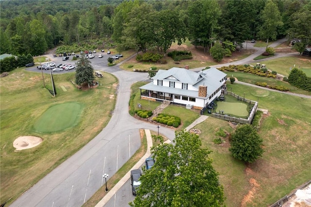 bird's eye view