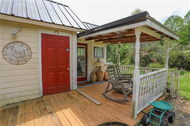 371 Store Rd, Easley, SC 29640 - view of wooden deck