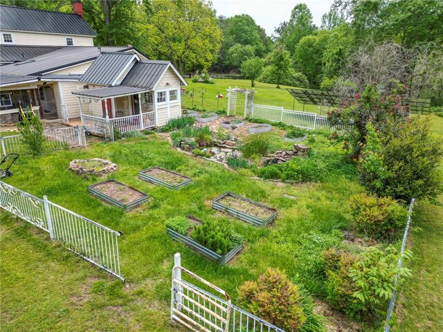 371 Store Rd, Easley, SC 29640 - view of yard with a garden