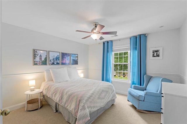 103 Crepe Myrtle Ln, Anderson, SC 29625 - carpeted bedroom featuring baseboards and a ceiling fan
