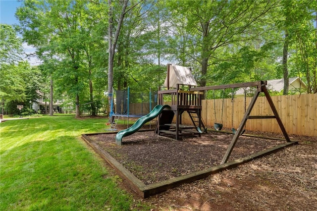 103 Crepe Myrtle Ln, Anderson, SC 29625 - community playground with a trampoline