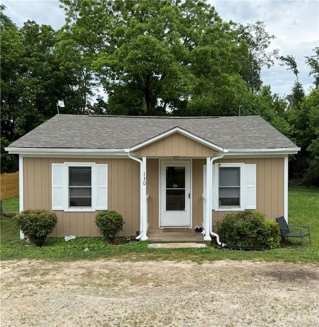 130 Marshall Ave, Seneca, SC 29678 - view of front of home with a shingled roof and fence