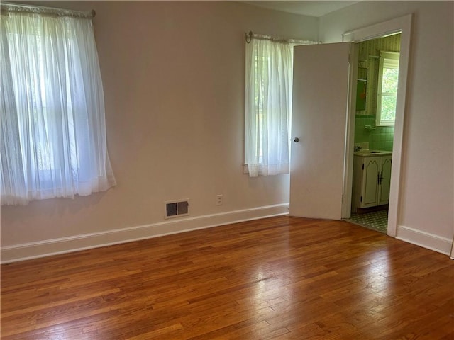 502 Cheyenne St, Anderson, SC 29626 - unfurnished room featuring wood-type flooring and baseboards