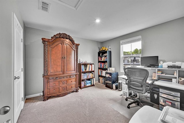 145 Queens Mill Ct, Pendleton, SC 29670 - office space with light colored carpet and baseboards