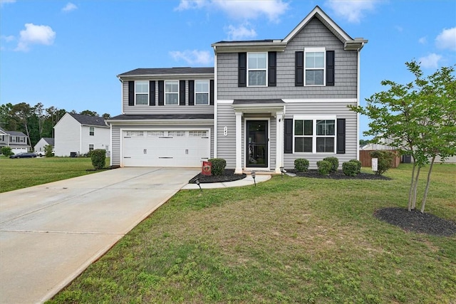 145 Queens Mill Ct, Pendleton, SC 29670 - traditional home featuring driveway, an attached garage, and a front yard