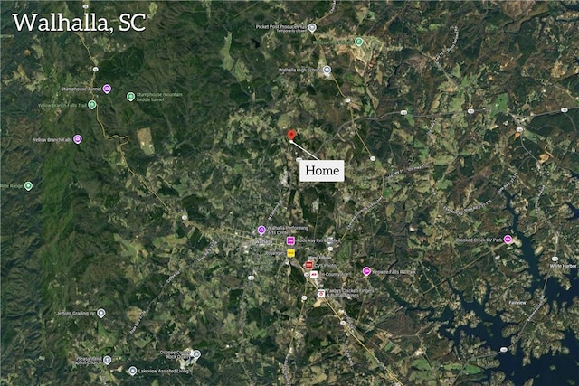 211 Jana Dr, Walhalla, SC 29691 - aerial view of property's location