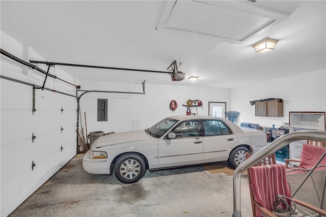 211 Jana Dr, Walhalla, SC 29691 - garage featuring a garage door opener and electric panel