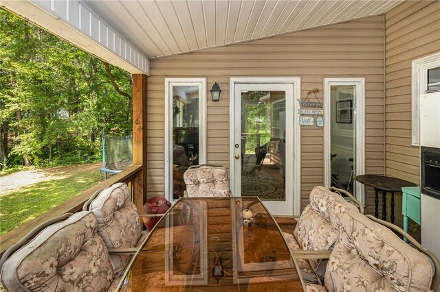 108 Ascot Ct, Easley, SC 29642 - view of patio / terrace with a trampoline