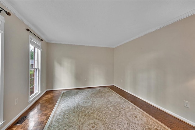 1208 Marett Rd, Pendleton, SC 29670 - unfurnished room featuring baseboards and ornamental molding