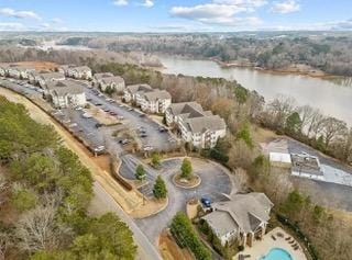 726 Lookover Dr Unit 726, Anderson, SC 29621 - aerial view of property's location featuring a large body of water