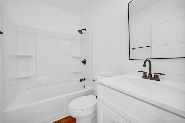731 E Main St, Seneca, SC 29678 - bathroom featuring toilet, vanity, and  shower combination