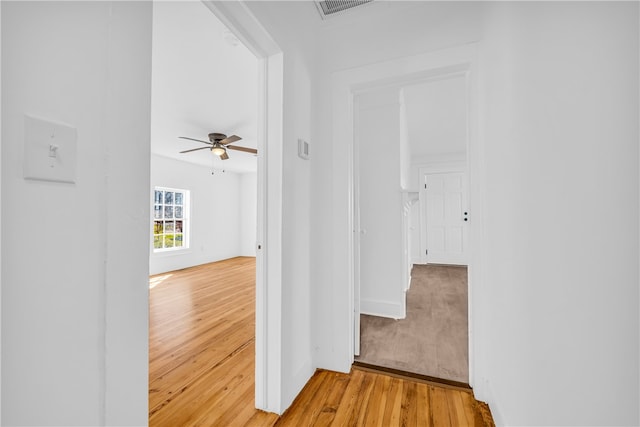 731 E Main St, Seneca, SC 29678 - hall with light wood-type flooring and baseboards