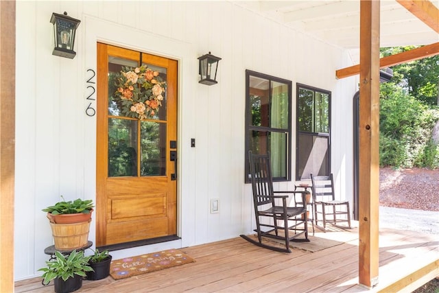 226 Edgewood Dr, Seneca, SC 29678 - entrance to property featuring a porch