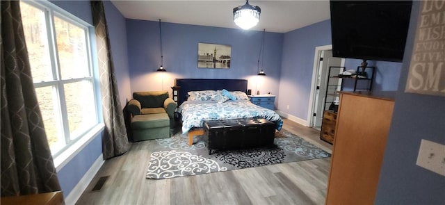 1019 Glen Rd, Seneca, SC 29672 - bedroom with wood finished floors and baseboards
