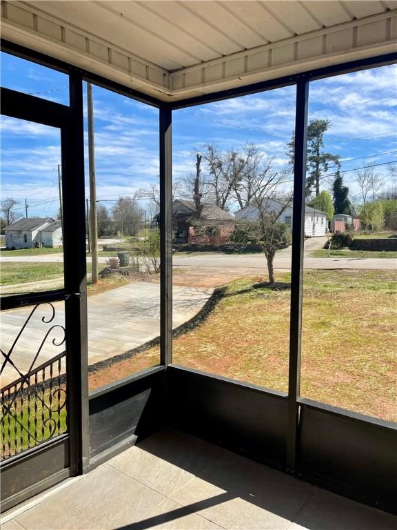 403 E S 5th St, Seneca, SC 29678 - unfurnished sunroom featuring plenty of natural light