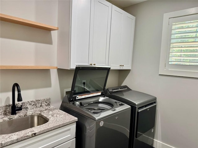 99 Starboard Tack Dr, Salem, SC 29676 - washroom with cabinet space and washing machine and dryer