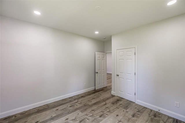 107A Avondale Rd, Anderson, SC 29624 - unfurnished room featuring light wood finished floors, baseboards, and recessed lighting