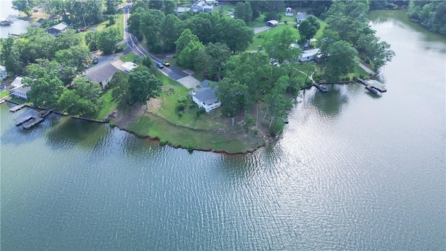 504 Suttles Landing Rd, Iva, SC 29655 - aerial view of property's location featuring a large body of water