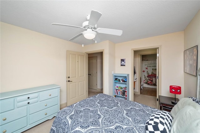 1523 Gadwell Way, Seneca, SC 29678 - bedroom featuring light colored carpet and a ceiling fan