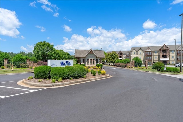1523 Gadwell Way, Seneca, SC 29678 - view of asphalt road with curbs and street lighting