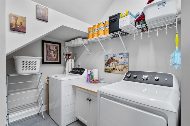 133 Shipyard Cir, Anderson, SC 29621 - washroom featuring washing machine and clothes dryer and light tile patterned flooring