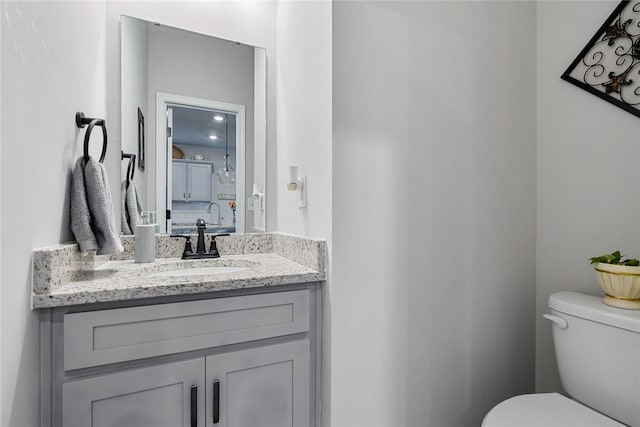 133 Shipyard Cir, Anderson, SC 29621 - bathroom with toilet and vanity