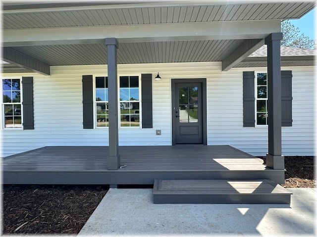 190 Jefferson Pl, Walhalla, SC 29691 - view of exterior entry featuring covered porch