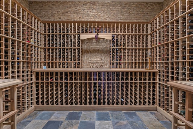 117 Misty Water Loop, Sunset, SC 29685 - wine cellar with stone tile floors
