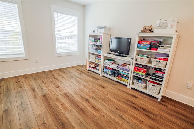 117 Founders Blvd, Central, SC 29630 - rec room featuring wood finished floors and baseboards