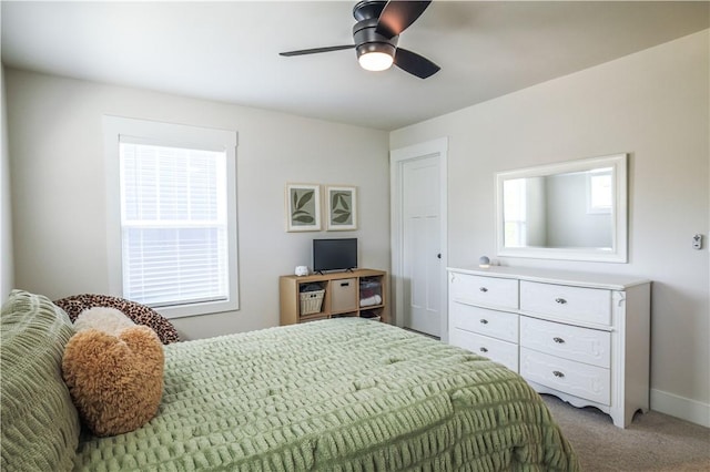 117 Founders Blvd, Central, SC 29630 - carpeted bedroom with baseboards and a ceiling fan