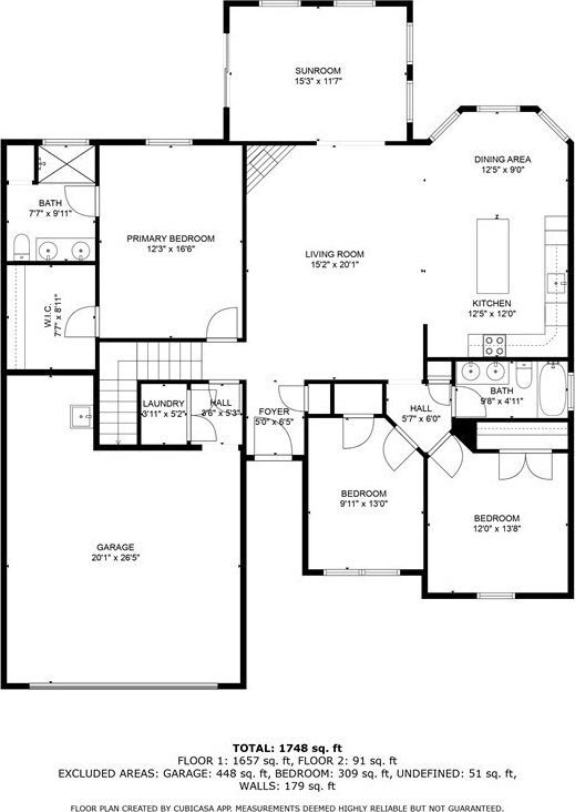 629 Mountain View Rd, Williamston, SC 29697 - view of property floor plan