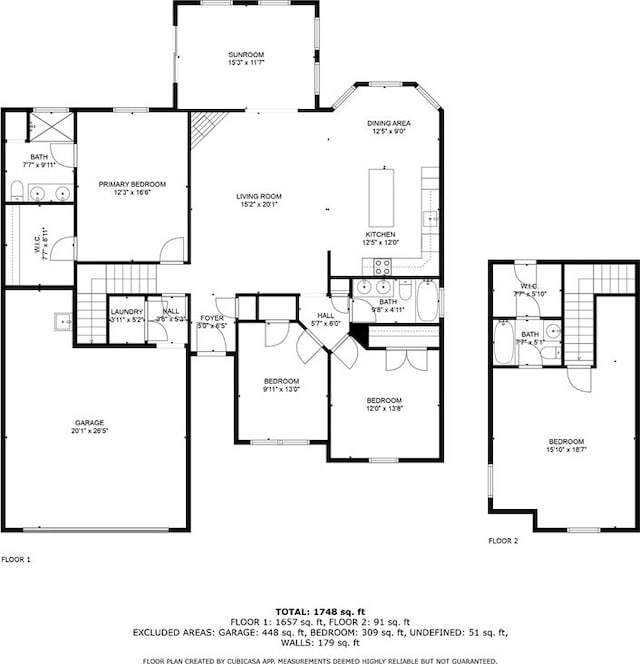 629 Mountain View Rd, Williamston, SC 29697 - property floor plan