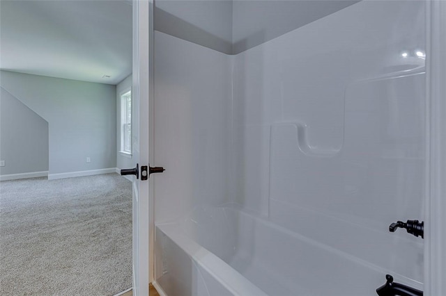 629 Mountain View Rd, Williamston, SC 29697 - bathroom featuring baseboards and shower / washtub combination
