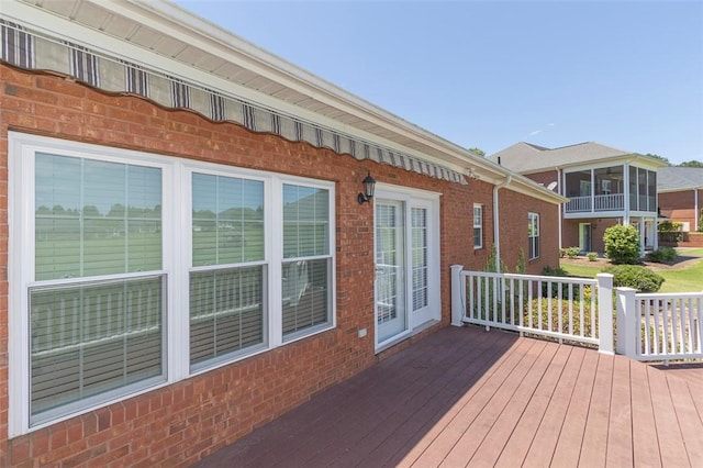 207 W Green Chase, Anderson, SC 29621 - view of deck