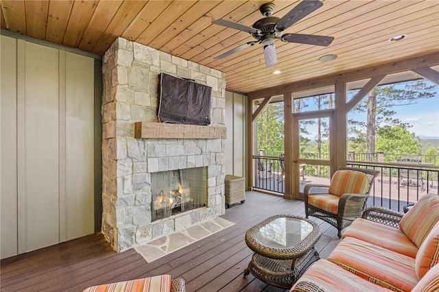 251 Settlement Blvd, Sunset, SC 29685 - sunroom / solarium featuring healthy amount of natural light