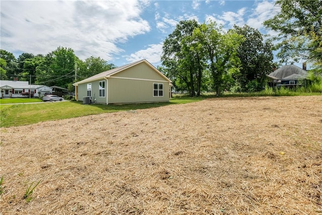 106 N St, Belton, SC 29627 - view of property exterior featuring central AC unit