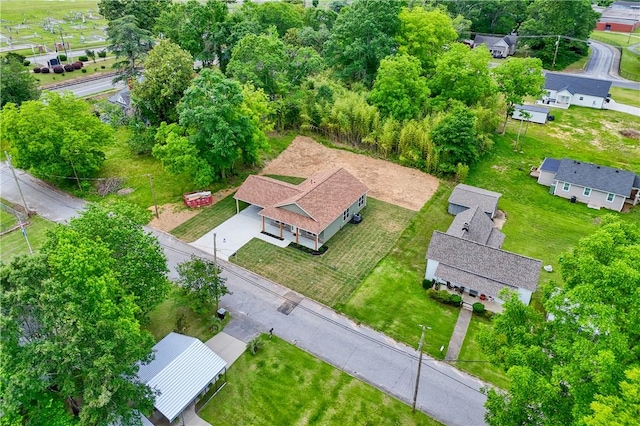 106 N St, Belton, SC 29627 - drone / aerial view
