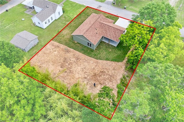 106 N St, Belton, SC 29627 - view of subject property with property boundaries highlighted
