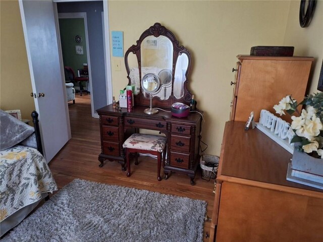 709 Ferry St, Anderson, SC 29626 - bedroom with wood finished floors