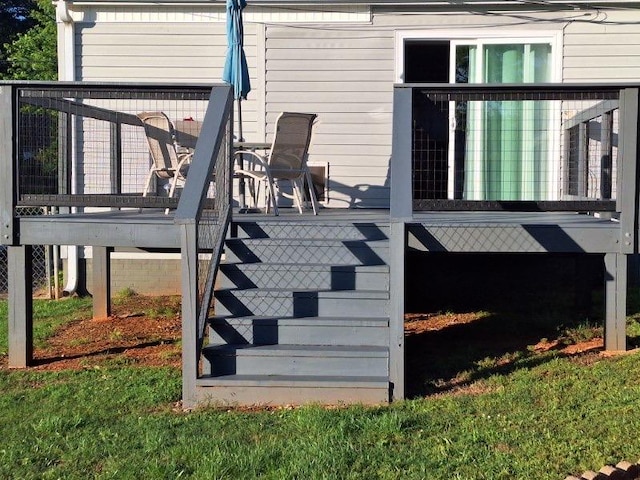 709 Ferry St, Anderson, SC 29626 - view of deck