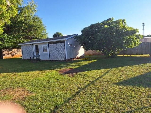 709 Ferry St, Anderson, SC 29626 - view of yard with an outbuilding