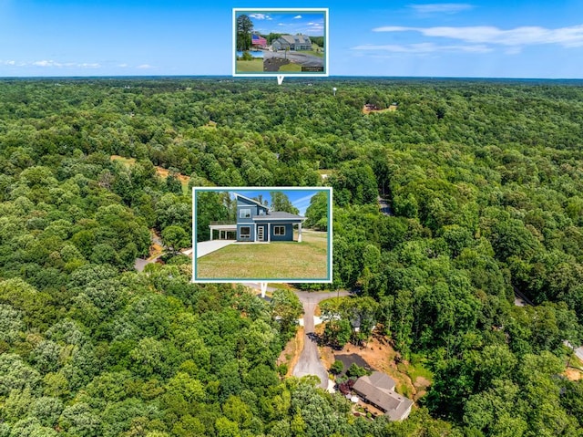 100 Plum Ct, Westminster, SC 29693 - view of property location with a forest and property boundaries highlighted