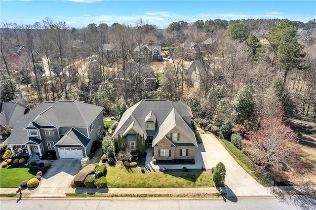206 Waverly Hall Ln, Simpsonville, SC 29681 - aerial perspective of suburban area